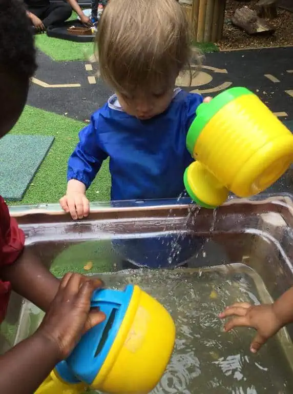 lots of fun playing with water